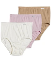 Jockey Elance Brief 3 Pack Underwear 1484, 1486 Extended Sizes