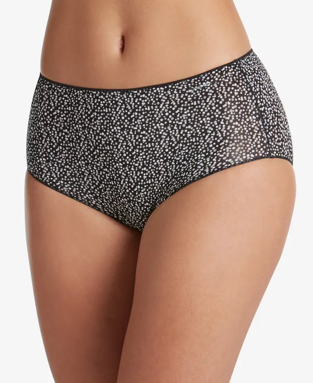 Jockey Smooth and Shine Seamfree Heathered Bikini Underwear 2186, available  in extended sizes - Macy's