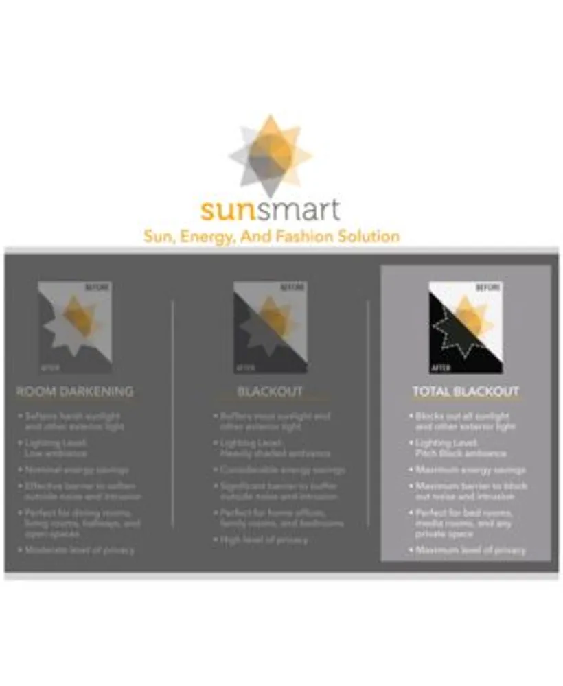 Sunsmart Bentley Ogee Jacquard Total Blackout Window Panels