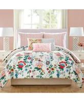 Vera Bradley Coral Floral 3-Pc. Full/Queen Comforter Set