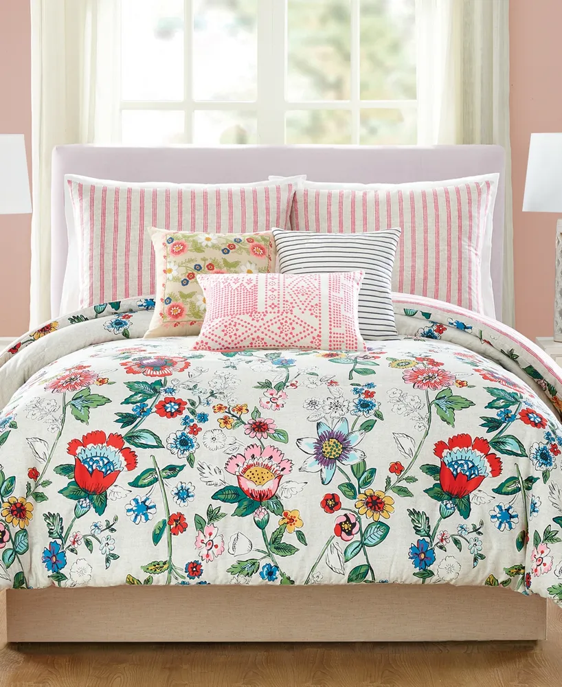 Linden Street Veranda 3-pc. Floral Comforter Set