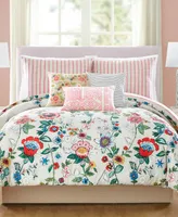 Vera Bradley Coral Floral 3-Pc. Full/Queen Comforter Set