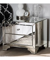 Farrah Mirrored Nightstand