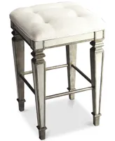 Butler Specialty Celeste Mirrored Bar Stool - Silver