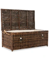 Jonathan Y Happimess Caden 46'' Wicker Storage Trunk
