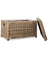Jonathan Y Happimess Elijah 30'' Wicker Storage Trunk