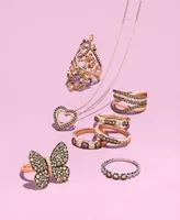 Le Vian Chocolatier Diamond Heart Pendant Necklace (1/3 ct. t.w.) in 14k Rose Gold