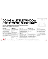 Madison Park Averil Bird Grommet Top Sheer Window Panels