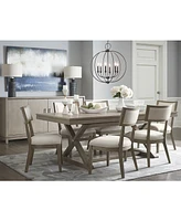 Rachael Ray Highline Expandable Trestle Dining Table