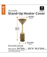 Round Stand Up Heater Cover