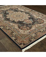 Oriental Weavers Masterpiece Regal Navy 2'3" x 10' Runner