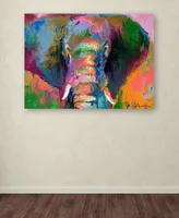 Richard Wallich 'Elephant 2' Canvas Art