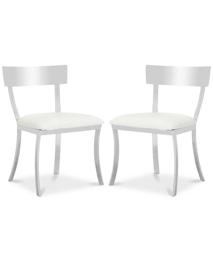 Sidonia Faux Leather Side Chair (Set Of 2)