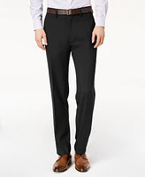 Kenneth Cole Reaction Men's Modern-Fit Micro-Check Dress Pants