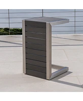 Greyson Outdoor 3-Pc. Chaise Lounge & C-Shaped Table Set