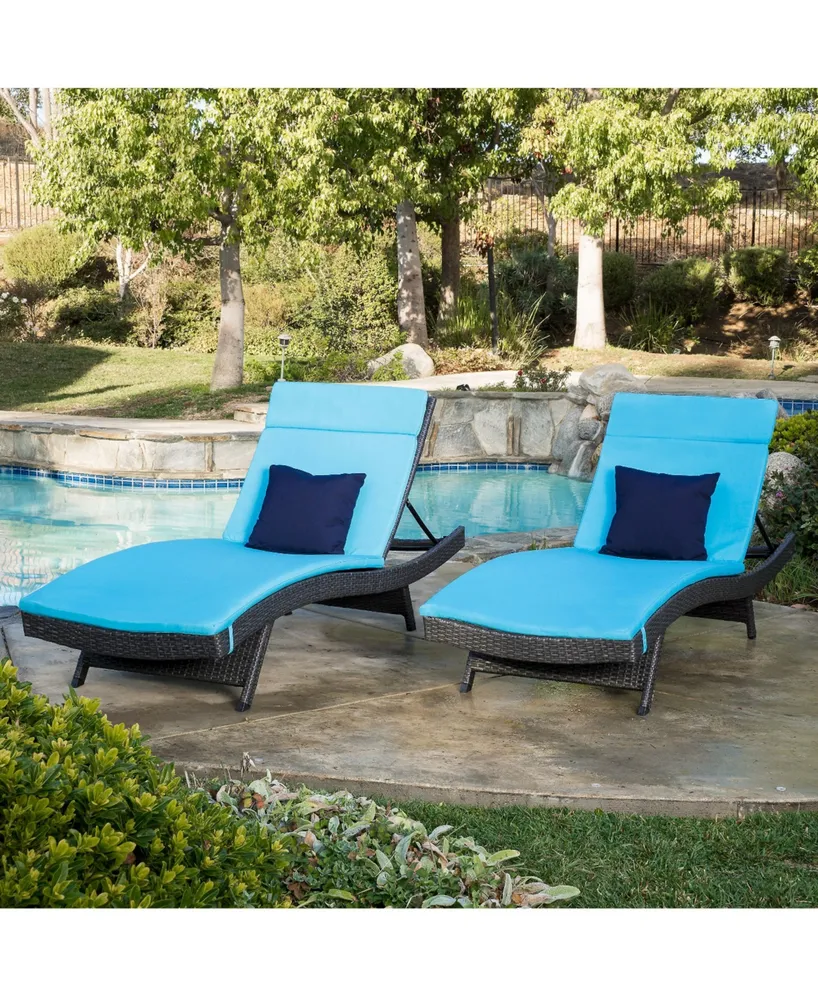 Madison Outdoor Chaise Lounge (Set Of 2)