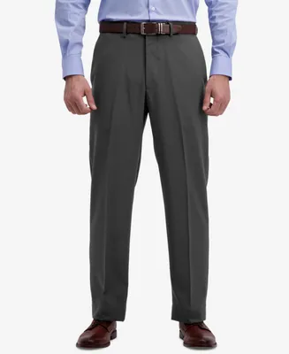Haggar Microfiber Performance Classic-Fit Dress Pants, Created for Macy's