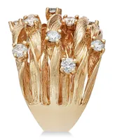 D'Oro by Effy Diamond Woven Ring (1 ct. t.w.) 14k Yellow Gold (Also available White Gold)