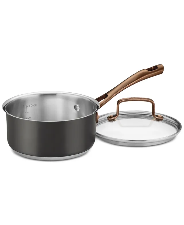 Cuisinart Chef's Classic Stainless Steel 1.5 Qt. Covered Saucepan - Macy's