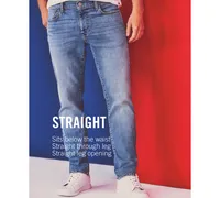 Tommy Hilfiger Men's Big & Tall Straight Fit Stretch Jeans