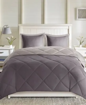 Madison Park Essentials Larkspur Reversible Comforter Sets