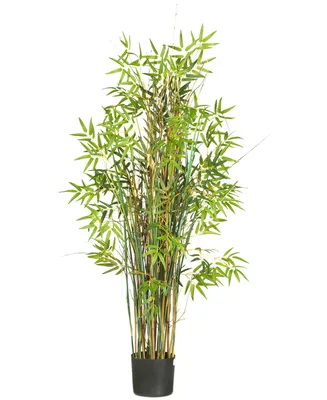 Nearly Natural 5' Bamboo & Grass Artificial Plant