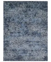 Loloi Fusion Light Blue Grey Area Rug Collection