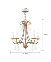 Livex Daphne - Light Metal Chandelier