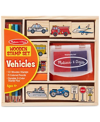Melissa and Doug Kids Toys, Kids Car Blocks Stamp Set