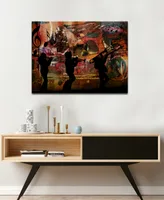 Ready2HangArt 'Jazz Trio' Oversized 30" x 40" Canvas Art Print