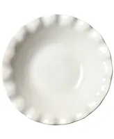 Coton Colors by Laura Johnson Signature Ruffle White Best Bowl