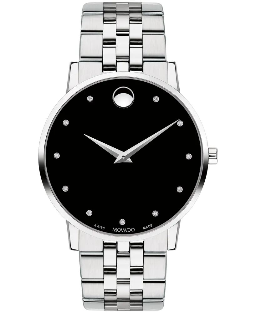 Movado Men's Swiss Museum Classic Diamond