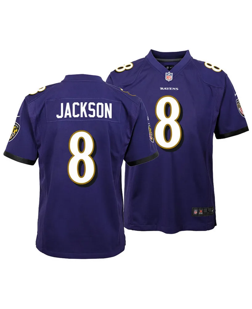 Youth Nike Lamar Jackson Gold Baltimore Ravens Inverted Team