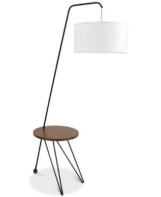 Lumisource Stork Walnut Floor Lamp