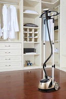 Salav Professional Garment Steamer with Retractable Power Cord and Foot Pedal Control, GS49-dj