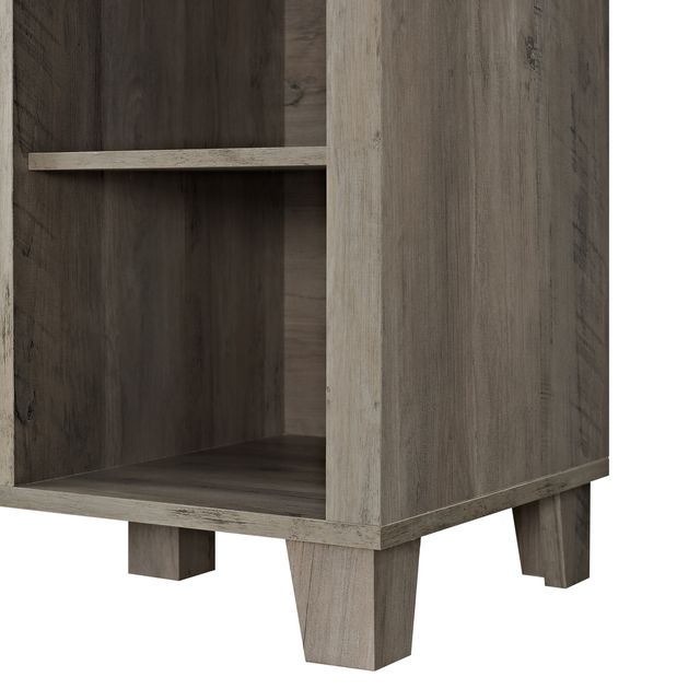 Columbus Tv Stand with Middle Doors - Grey Wash