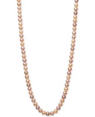 54 inch Belle de Mer Cultured Freshwater Pearl Strand Necklace (7-8mm)