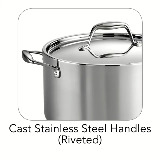 All-Clad Stainless Steel 6 Qt. Covered Stockpot - Macy's