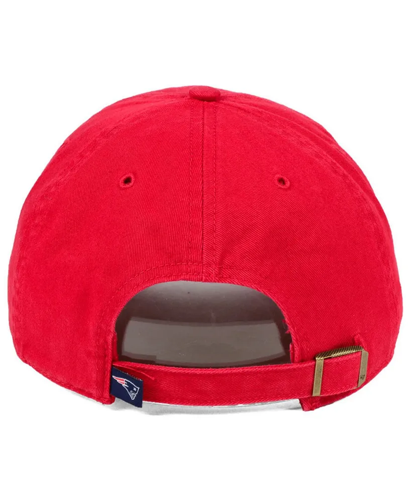 '47 Brand New England Patriots Clean Up Strapback Cap