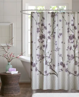 Madison Park Holly Cotton Shower Curtain, 72" x 72"