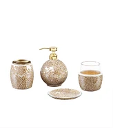 Madison Park Mosaic 4-Pc. Bath Accessory Set