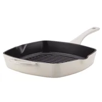 Ayesha Curry 10" Cast Iron Square Grill Pan