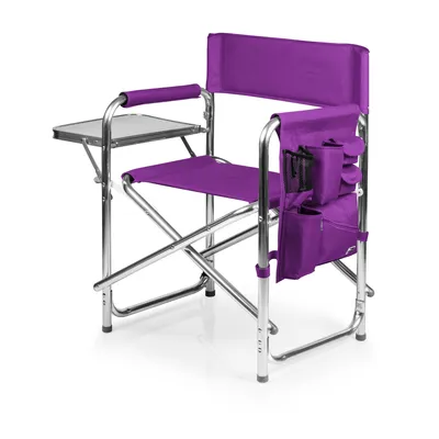 Oniva by Picnic Time Purple Sports Chair