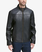 Cole Haan Men's Smooth Leather Jacket, Created for Macy's