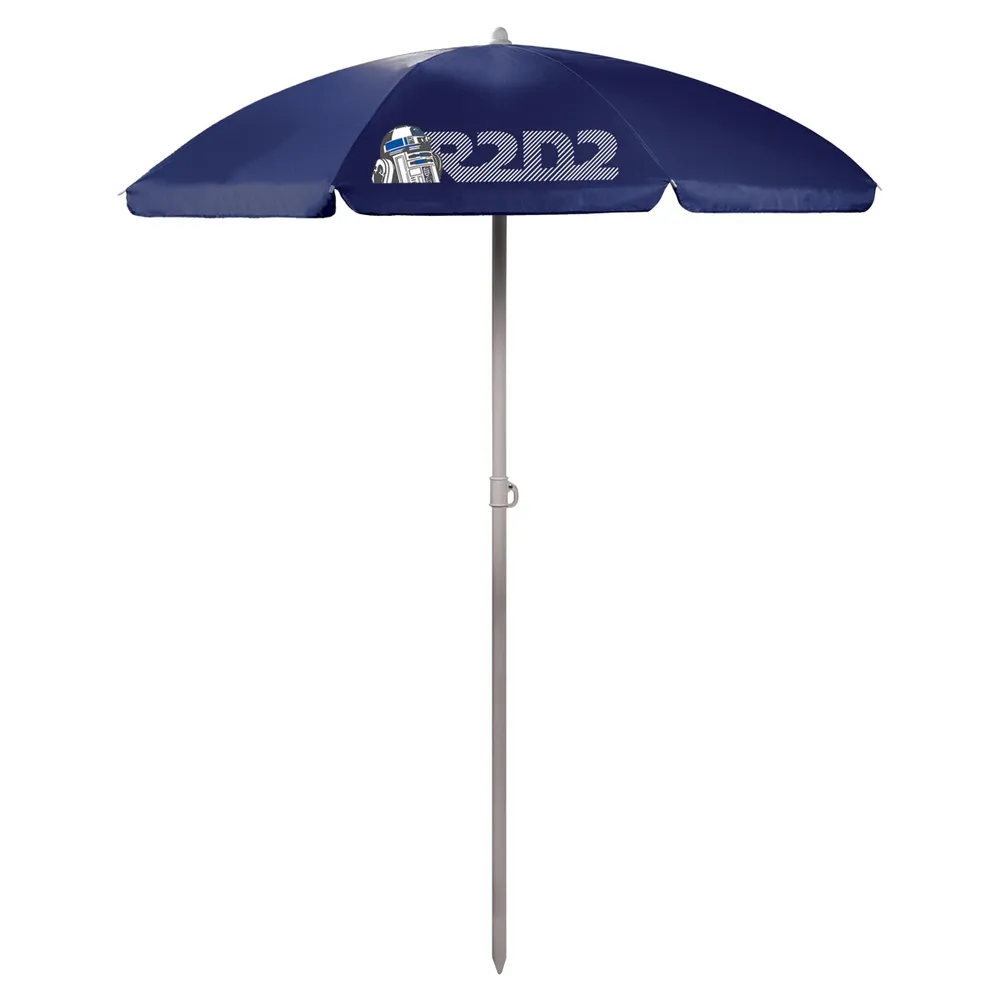 R2D2 Logo Portable Beach Umbrella