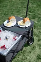 Oniva by Picnic Time Adventure Wagon Elite Portable Utility Wagon with Table & Liner