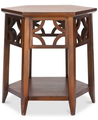 Connor Hexagon End Table