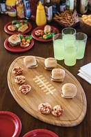 Toscana by Picnic Time Kickoff Football Cutting Board & Serving Tray