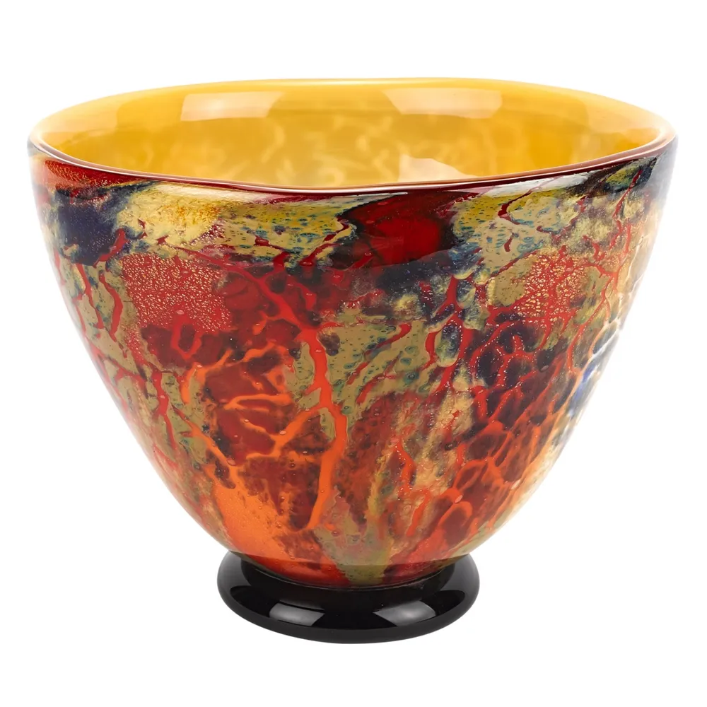 Badash Crystal Firestorm Decorative Bowl