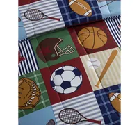 Team Sport 3-Pc. Twin Comforter Set